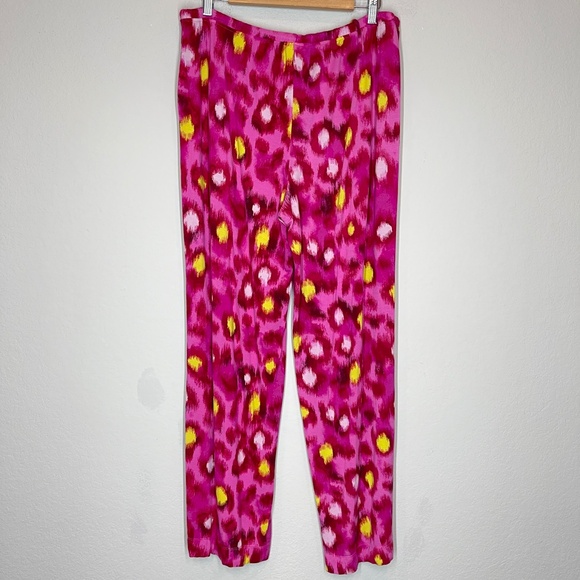 Soma Pajama Lounge Pants Women's L Pink Pockets Drawstring Soft Comfy - Picture 5 of 13